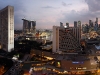 pan pacific hotel view night