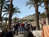 People on the square
